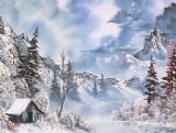 Snow Scene by Unknown Artist